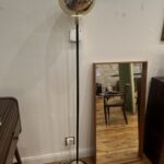 French Torchere Lamp Dux Mirror