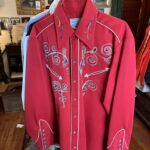 Red Vintage Western Shirt