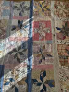 Vintage Black Quilt