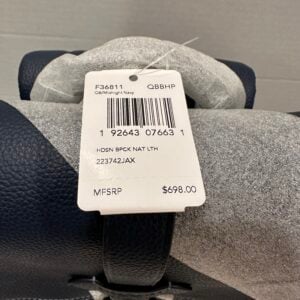 coach blue hudson backpack