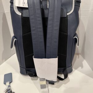 coach blue hudson backpack