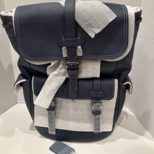 coach blue hudson backpack