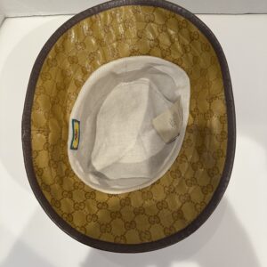 gucci x adidas monogram bucket hat