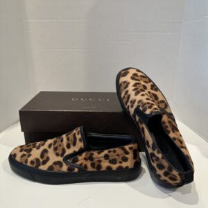 gucci ponyhair loafers