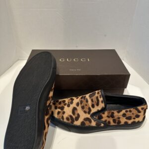gucci ponyhair loafers