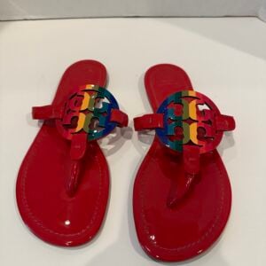 tory burch rainbow miller sandals