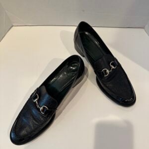 gucci horsebit monogrammed loafer